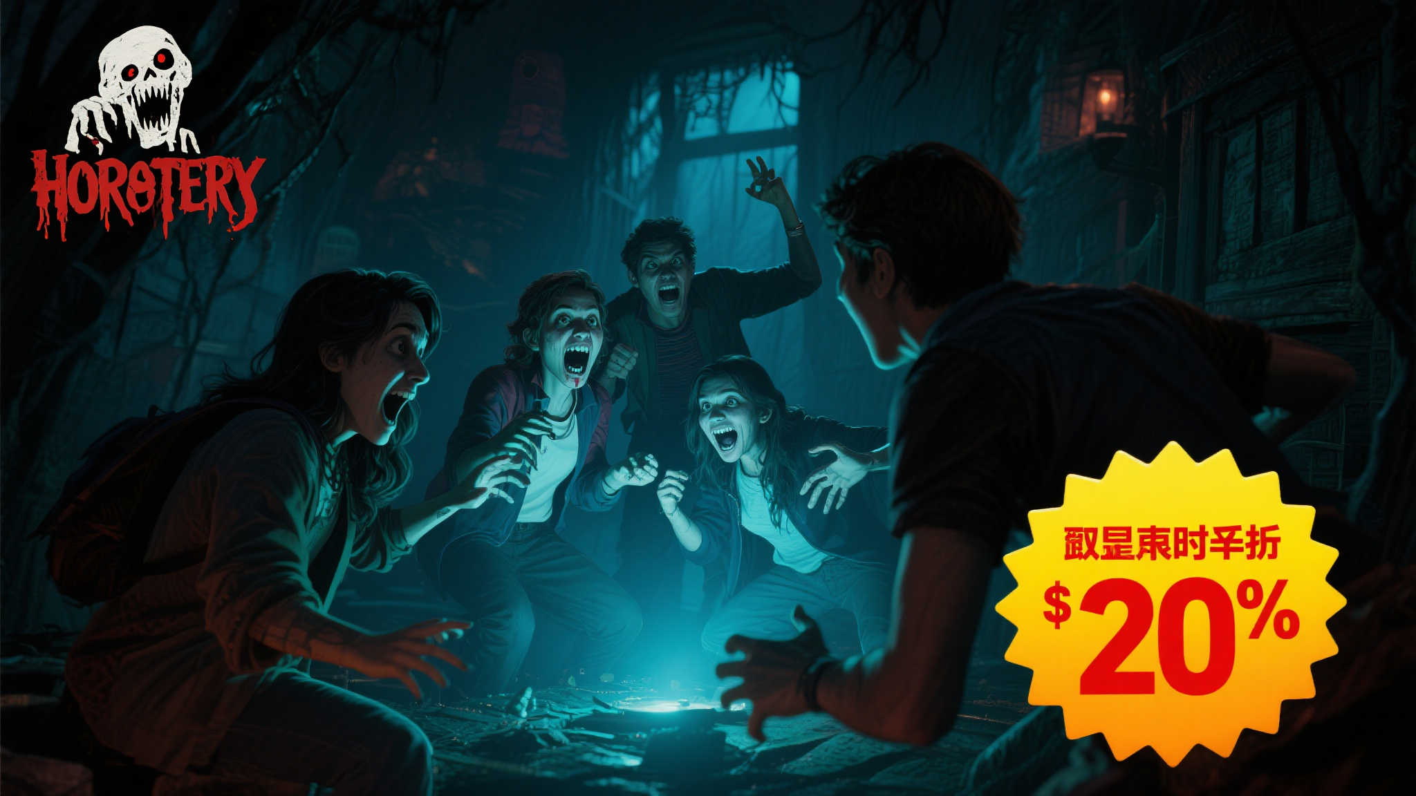 惊悚联机力作《劫盗惊魂夜》全新恶灵来袭!限时优惠享8折! 惊悚联机力作《劫盗惊魂夜》全新恶灵来袭!限时优惠享8折!